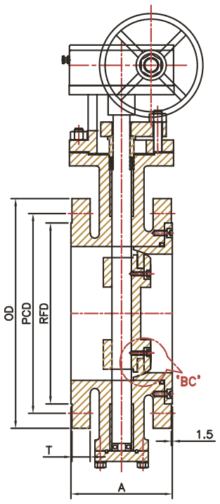 Double Offset / Triple Offset schematic